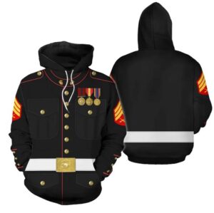 Rank and Branhches Marine Corp Blues 3D All Over Printed Hoodie, Hoodie Funny Men and Women Unisex Sweatshirt Multiple Colors for Men and Women Gift Womenswear Tops Everyday, Gift for fan rap